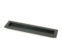 From The Anvil Matt Black 250mm Art Deco Rectangular Pull