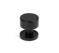 From The Anvil Matt Black Kelso Cabinet Knob - 25mm (Plain)