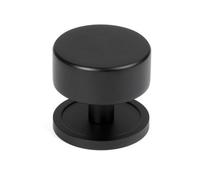 From The Anvil Matt Black Kelso Cabinet Knob - 38mm (Plain)