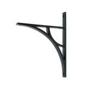 From the Anvil Matt Black Tyne Shelf Bracket (260mm X 200mm)