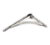 From The Anvil Natural Smooth 10'' X 7'' Curved Shelf Bracket