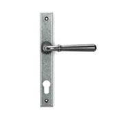 From the Anvil Newbury Slimline Lever Espag. Lock Set - Pewter