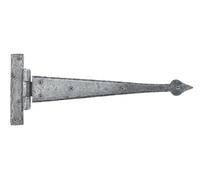From The Anvil Pewter 12 Inch Arrow Head T Hinge (Pair)