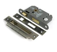 From The Anvil Pewter 2 1/2" Heavy Duty Bathroom Mortice Lock