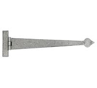 From The Anvil Pewter 22 Inch Arrow Head T Hinge (Pair)