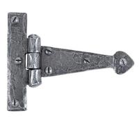 From The Anvil Pewter 4 Inch Arrow Head T Hinge (Pair)