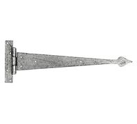 From The Anvil Pewter 4 Inch Arrow Head T Hinge (Pair)