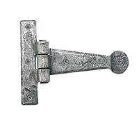 From The Anvil Pewter 4 Inch Penny End T Hinge (Pair)