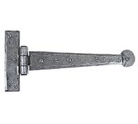 From The Anvil Pewter 6 Inch Penny End T Hinge (Pair)