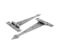 From The Anvil Pewter 9 Inch Arrow Head T Hinge (Pair)