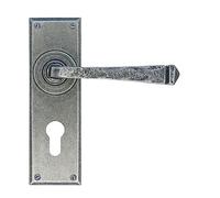 From the Anvil Pewter Avon Lever Euro Lock Set