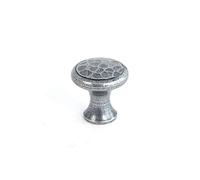 From The Anvil Pewter Beaten Cupboard Knob - Small 33705