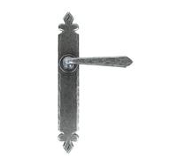 From The Anvil Pewter Cromwell Lever Latch Set