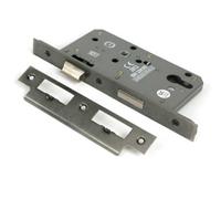 From The Anvil Pewter Euro Din Sash Lock - 60mm Backset/72mm Centre