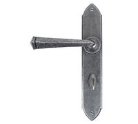 From The Anvil Pewter Gothic Lever Bathroom Set