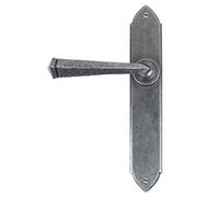 From The Anvil Pewter Gothic Lever Latch Set