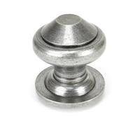 From The Anvil Pewter Regency Centre Door Knob