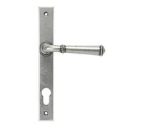From The Anvil Pewter Regency Slimline Lever Espag. Lock Set