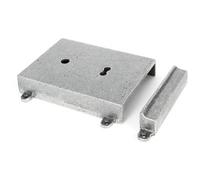 From The Anvil Pewter Rim Lock & Cast Iron Cover
