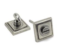From The Anvil Pewter Round Thumbturn Set (Square)