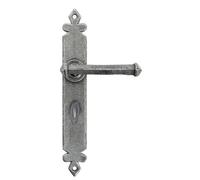 From The Anvil Pewter Tudor Lever Bathroom Set