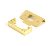 From The Anvil Polished Brass 1/2" Rebate Kit For Tubular Mortice Latch