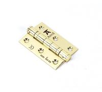 From The Anvil Polished Brass 3 Inch Ball Bearing Butt Hinge (Pair) ss