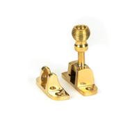 From The Anvil Polished Brass Beehive Brighton Fastener (Radiused)