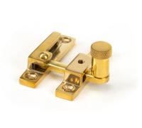 From The Anvil Polished Brass Brompton Quadrant Fastener - Narrow