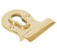 From the Anvil Polished Brass Euro Door Pull