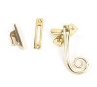 From The Anvil Polished Brass Monkeytail Fastener