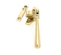 From The Anvil Polished Brass Night-Vent Locking Newbury Fastener (Steel Window)