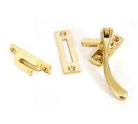 From The Anvil Polished Brass Peardrop Fastener