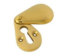 From The Anvil Polished Brass Plain Escutcheon
