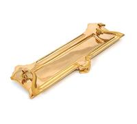 From The Anvil Polished Brass Postal Letter Plate