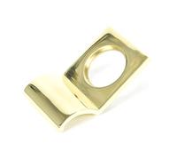 From The Anvil Polished Brass Rim Cylinder Pull