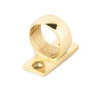 From The Anvil Polished Brass Sash Eye Lift