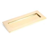 From The Anvil Polished Brass Small Letter Plate