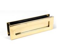 From The Anvil Polished Brass Traditional Letterbox