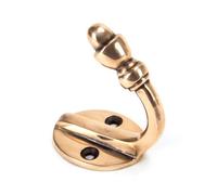 From The Anvil Polished Bronze Coat Hook