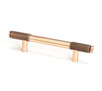 From The Anvil Polished Bronze Half Brompton Pull Handle - Small
