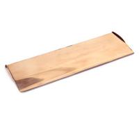 From The Anvil Polished Bronze Large Letter Plate Cover