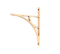 From the Anvil Polished Bronze Tyne Shelf Bracket (260mm X 200mm)