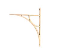 From the Anvil Polished Bronze Tyne Shelf Bracket (314mm X 250mm)