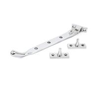 From The Anvil Polished Chrome 12 Inch Peardrop Stay