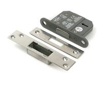 From The Anvil Polished Chrome 2 1/2" 5 Lever Bs Dead Lock Ka