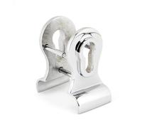 From The Anvil Polished Chrome 50mm Euro Door Pull (Back To Back Fixings)