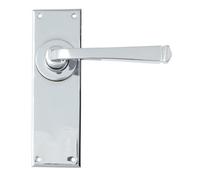 From The Anvil Polished Chrome Avon Lever Latch Set