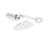 From The Anvil Polished Chrome Key-Flush Sash Stop 90272