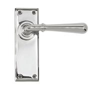 From The Anvil Polished Chrome Newbury Lever Latch Set
